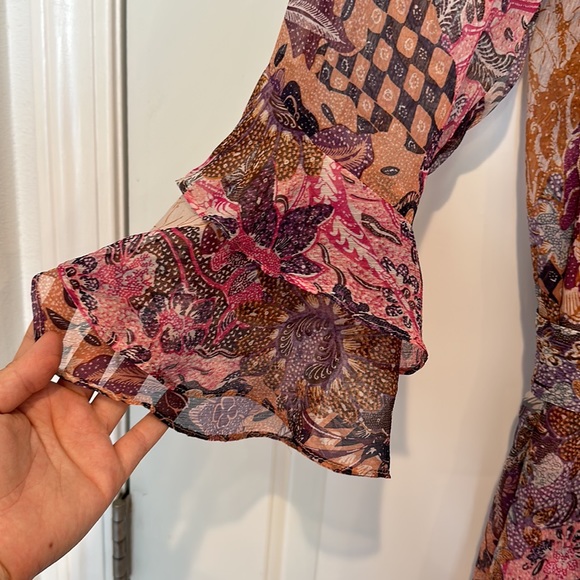 MISA Los Angeles Saint Dress Augusta Batik Sz S - Picture 6 of 11